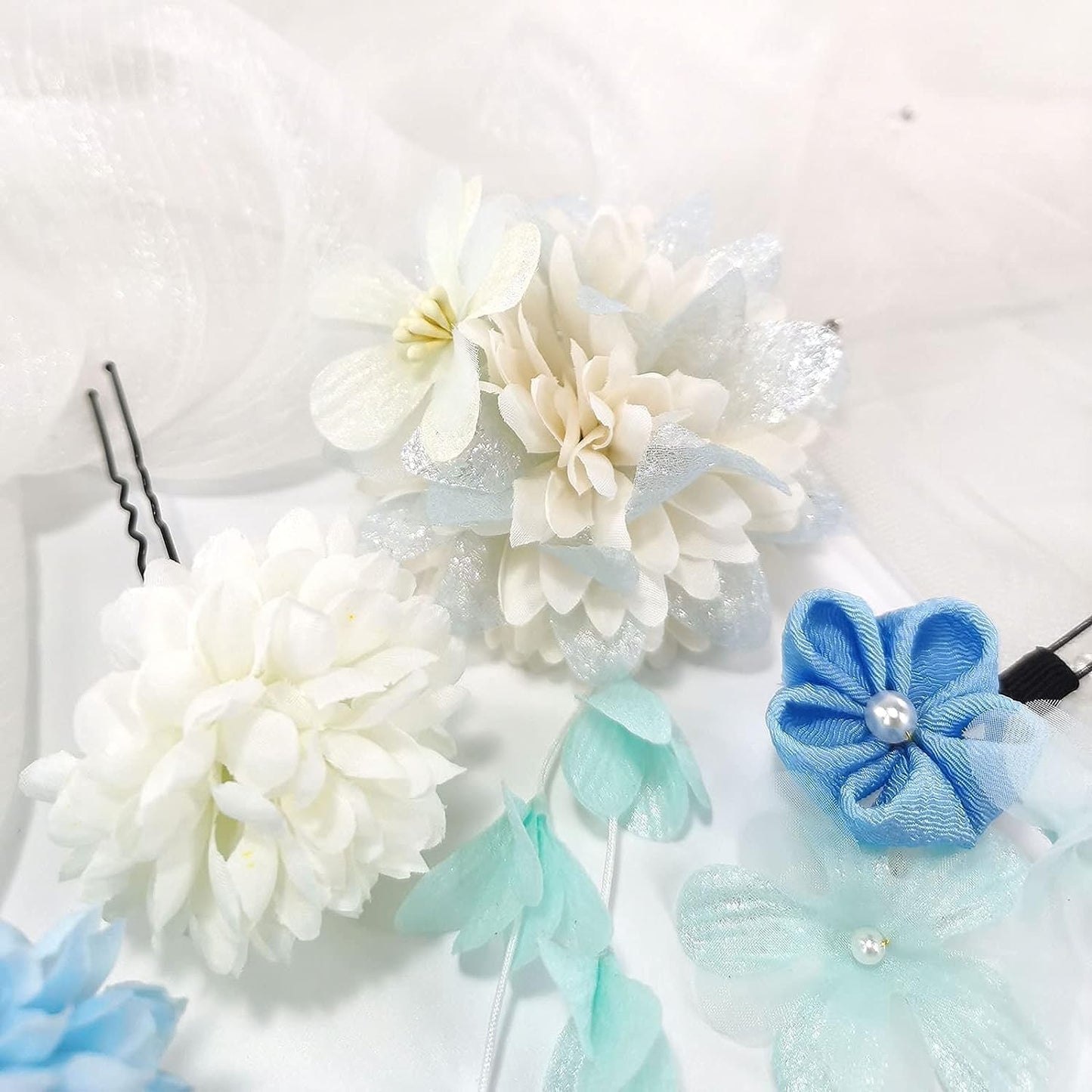 Coming-of-age Ceremony, Japanese Style, Yukata, Popular, Graduation Ceremony, Wedding, Shichi-Go-San Party, Thank You Party, New Year, Fireworks Display, Flowers, Dry Flowers, Hair Clip, Hair