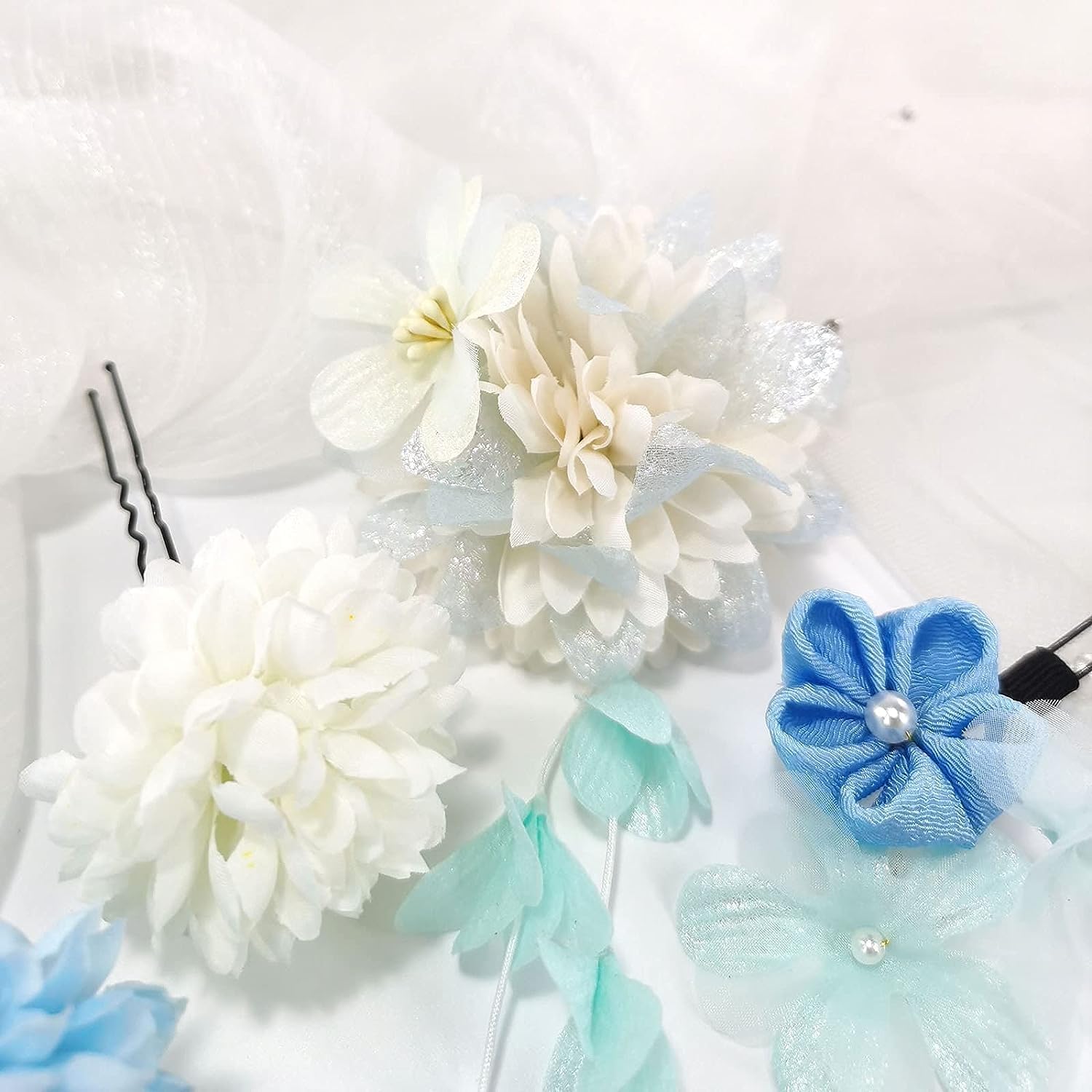 Coming-of-age Ceremony, Japanese Style, Yukata, Popular, Graduation Ceremony, Wedding, Shichi-Go-San Party, Thank You Party, New Year, Fireworks Display, Flowers, Dry Flowers, Hair Clip, Hair