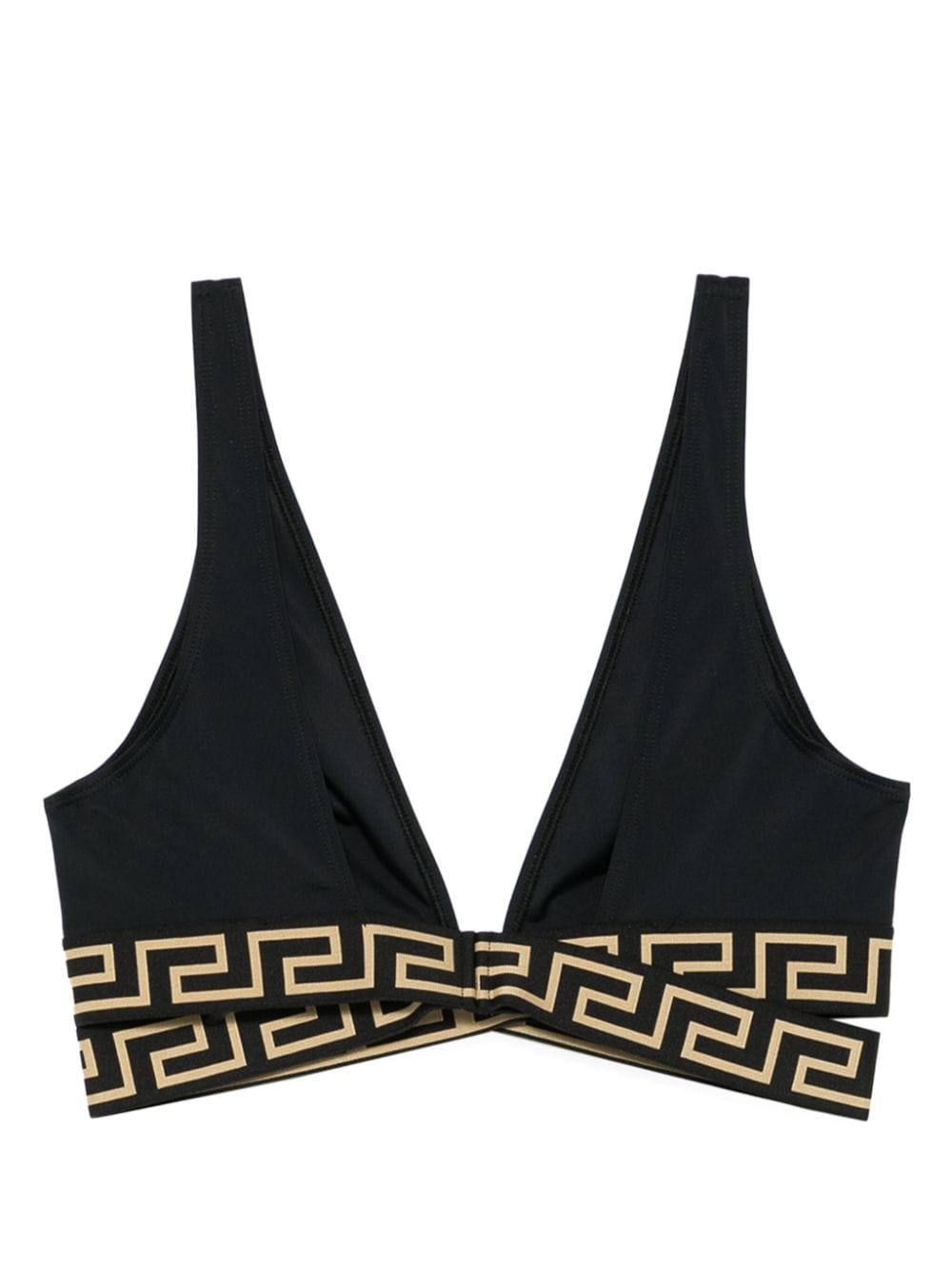 Versace ヴェルサーチ・グレカ・トライアングル・ビキニ・トップ - Image 3