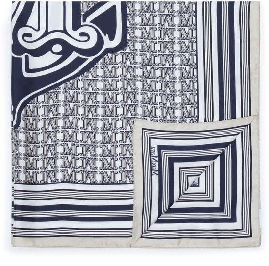 MAX MARA Carre90 silk scarf - Image 3