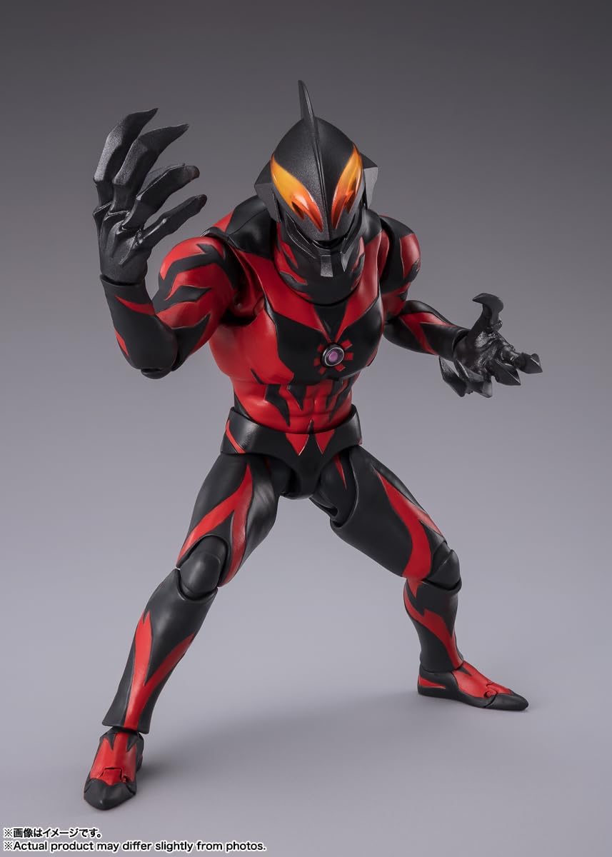 TAMASHII NATIONS S.H. Figuarts Ultra Monster Battle Ultra Galaxy Legend THE MOVIE Ultraman Belial (Darkness Heels Ver.) Approx. 5.9 inches (150 mm) PVC & ABS, Pre-Painted Action Figure