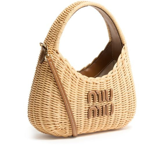 MIU MIU Wander rattan bag - Image 3