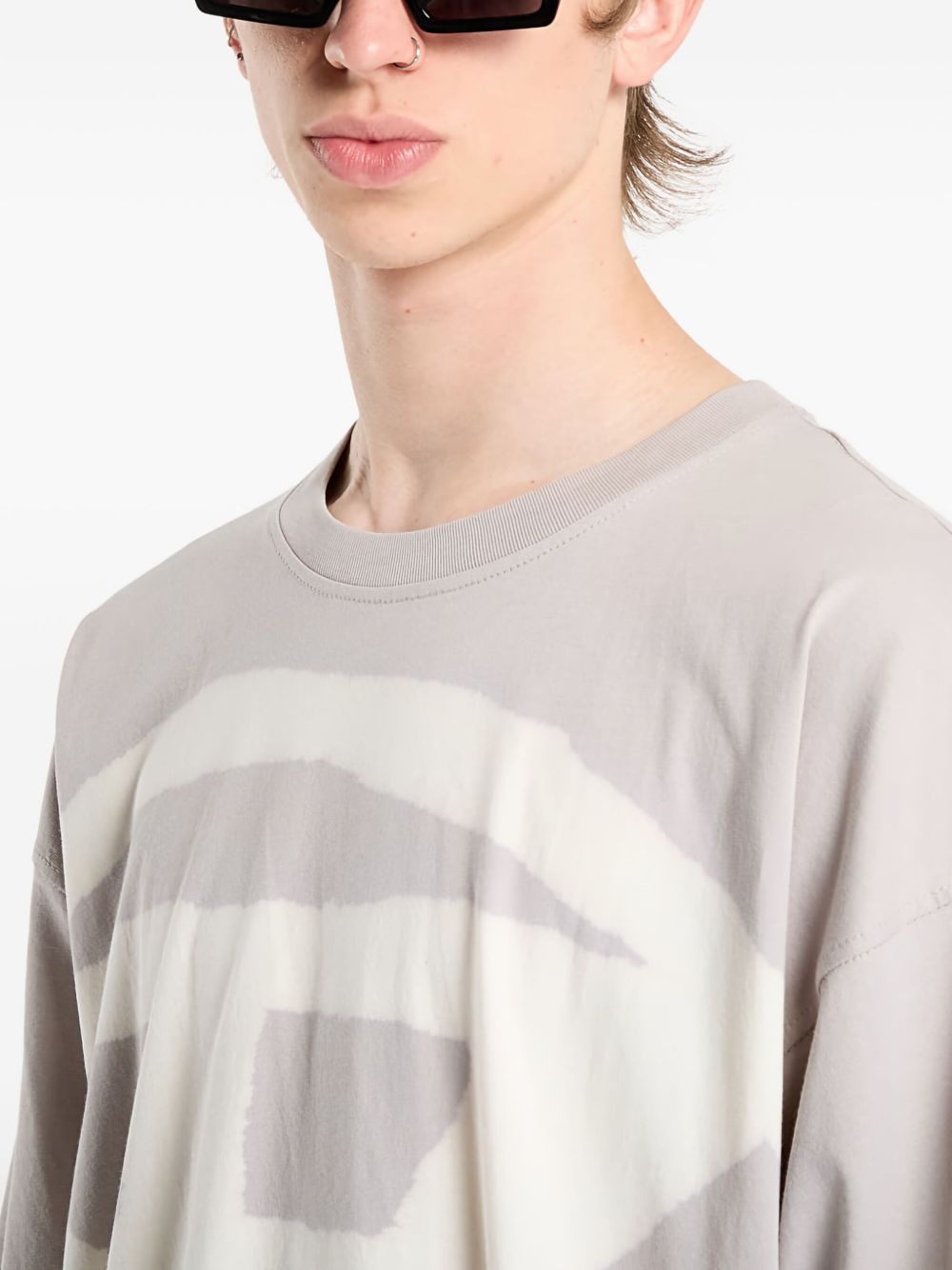 Diesel ディーゼルTシャツとポロスグレー - Image 3