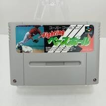 5t6482b1z Fighting Baseball Soft Super Nintendo SFC Coconut Japan SHVC-XH with Box and Instructions Included Game