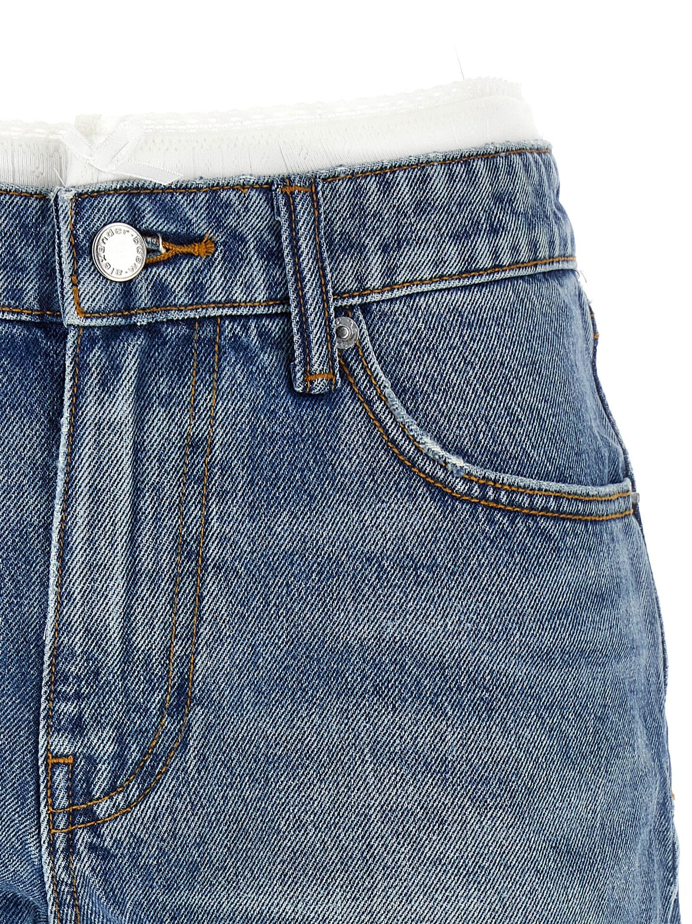 Denim X Alexander Wang デニムxアレクサンダーワンデニムショーツ - Image 3