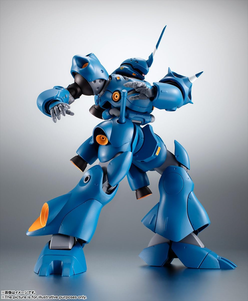 TAMASHII NATIONS Robot Spirits, Mobile Suit Gundam 0080, War in the Pocket, MS-18E Kempher Ver., A.N.I.M.E. (Resale Version), Approx. 5.1 inches (130 mm), ABS & PVC, Painted Action Figure