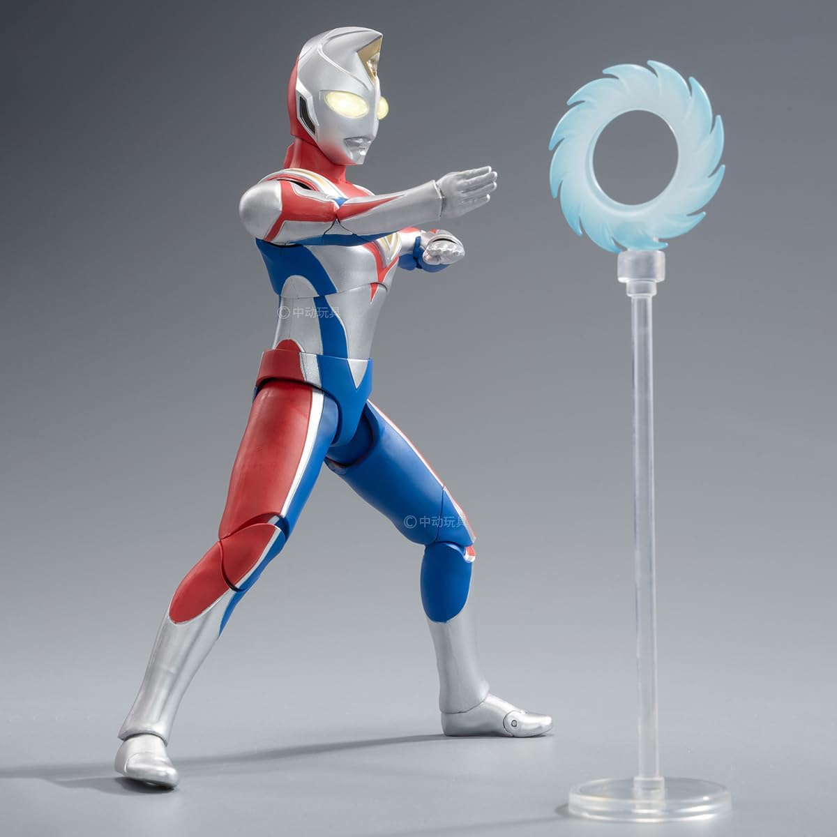 HiPlay 1/10 Ultraman Dyna UL-A02 Luminous Version, Action Figure, Painted Finished Product