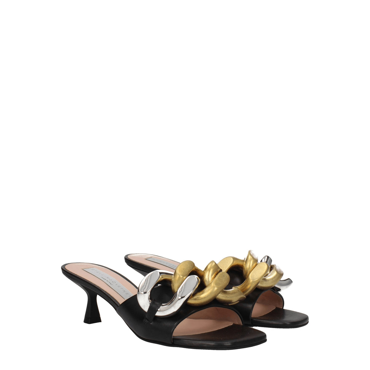 Stella ステラ・マッカートニー・サンダル女性エコ・レザー・ブラック - Image 3