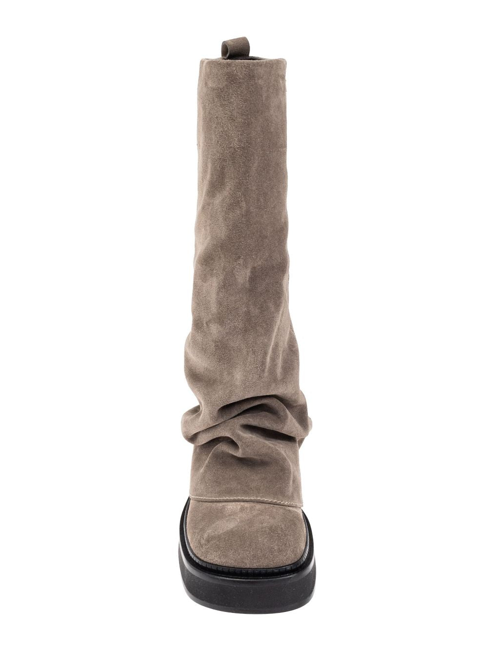 The Attico Robin Suede Leather Combat Boots - Image 3