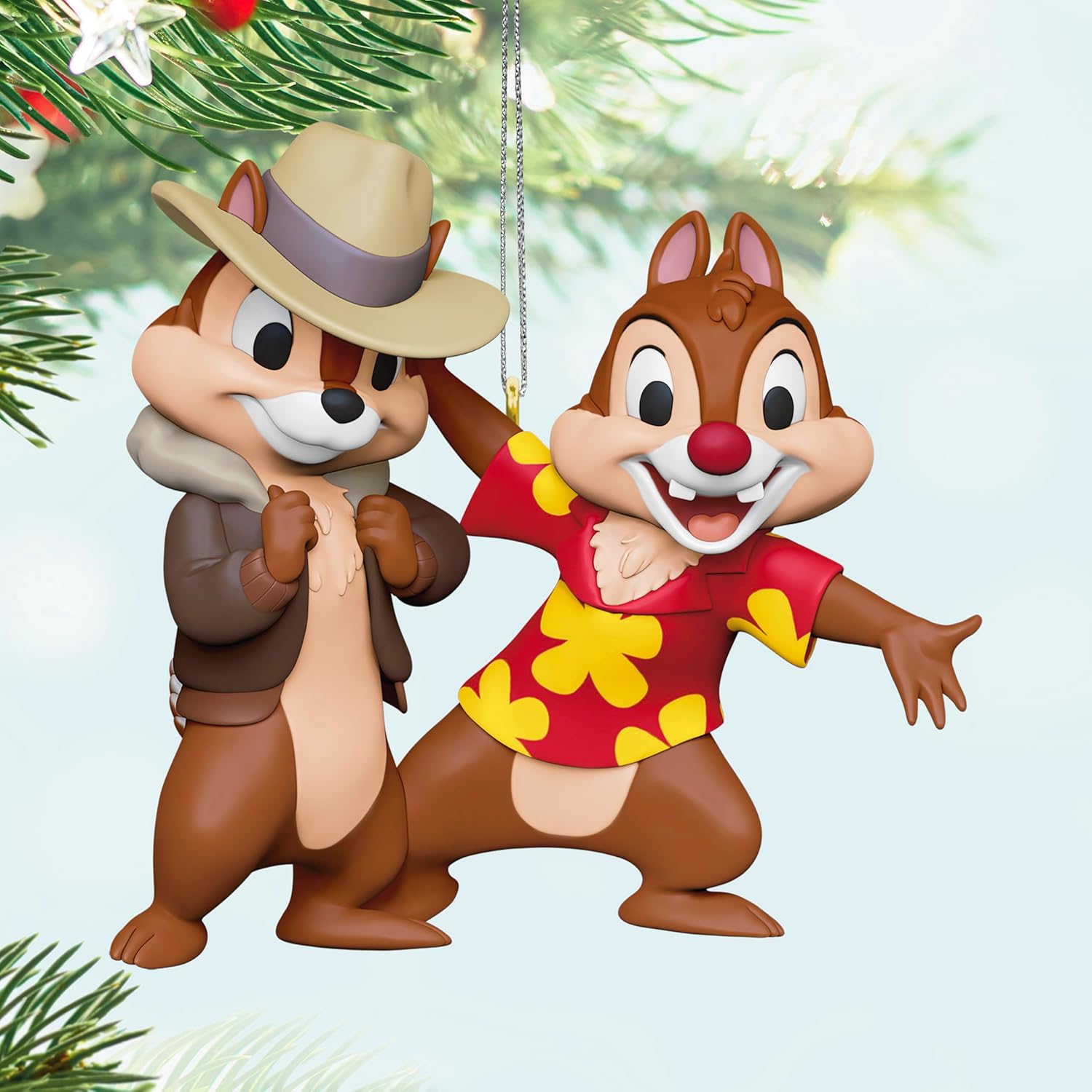 Adorno de Navidad distintivo Hallmark Keepsake 2025, Disney Chip 'n' Dale: Rescate en Acción, Regalos para fans de Disney
