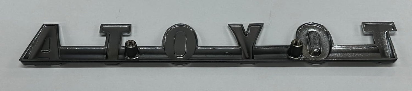 TOYOTA Genuine Toyota Land Cruiser 40 FJ40 BJ40 Front Grille Emblem Aging Repair Parts Plating Black Toyota Motor (TOYOTA)