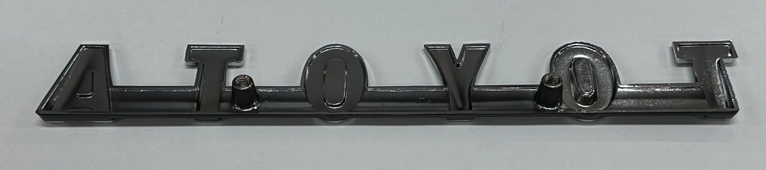 TOYOTA Genuine Toyota Land Cruiser 40 FJ40 BJ40 Front Grille Emblem Aging Repair Parts Plating Black Toyota Motor (TOYOTA)