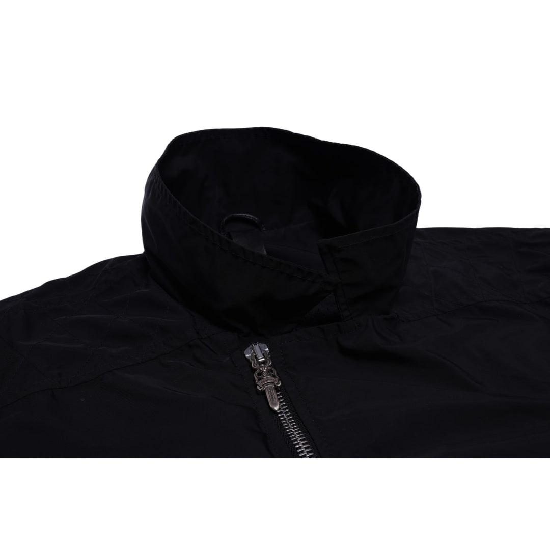 CHROME HEARTS 'BLACK' NYLON WINDBREAKER