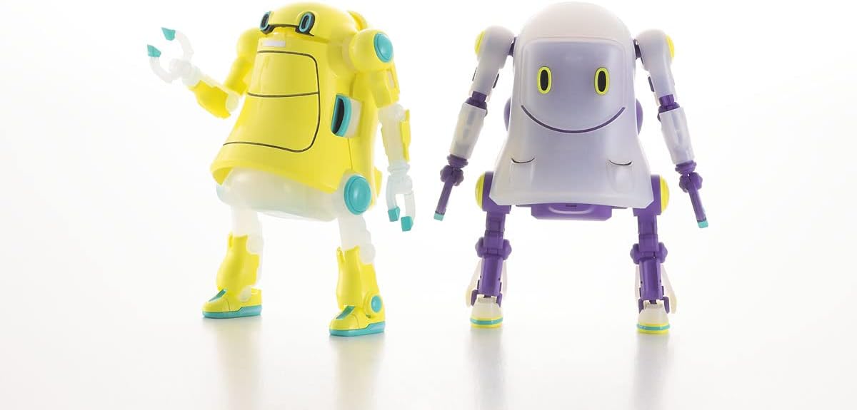 Hasegawa 64797 Creator Works Series Mechatro Wego No. 19 Gusto Shisu & Poncho 1/35 Scale Plastic Model