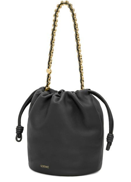 LOEWE Flamenco Purse Bucket bag in mellow nappa lambskin - Image 3