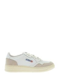 Autry Sneakersは、低ピンク/バーガンディを揺らします - Image 3