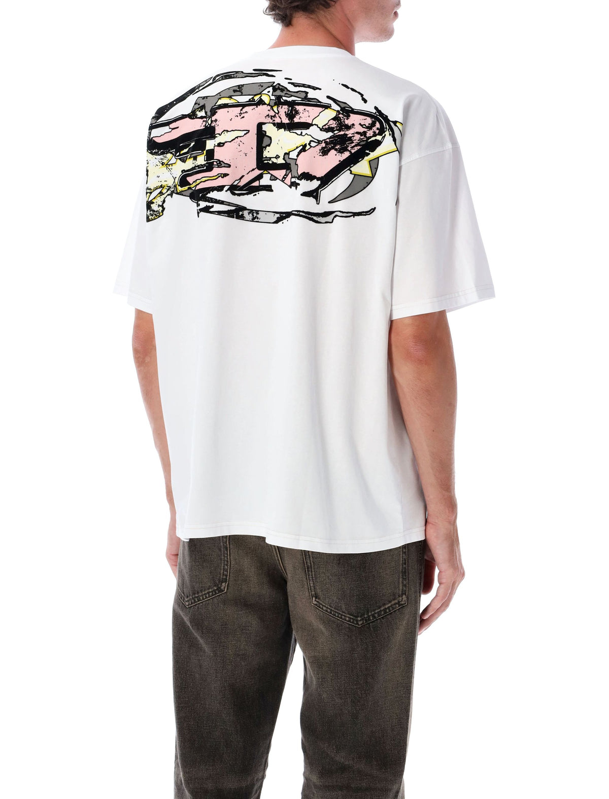 Diesel ディーゼルTシャツとポロスホワイト - Image 3