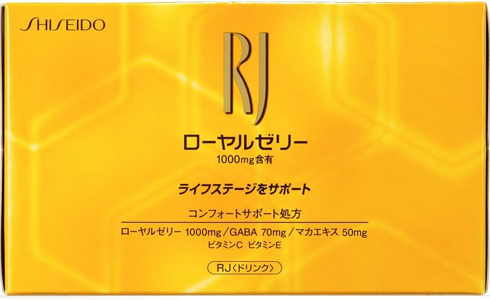 Shiseido Beauty Foods RJ (Royal Jelly) < Drink > (N) 10 Bottles, 1.1 fl oz (30 ml) x 10 Bottles