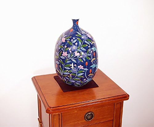 伝統工芸品｜陶器壺・花瓶｜有田焼・伊万里焼・色鍋島様式草花文様｜陶芸家藤井錦彩