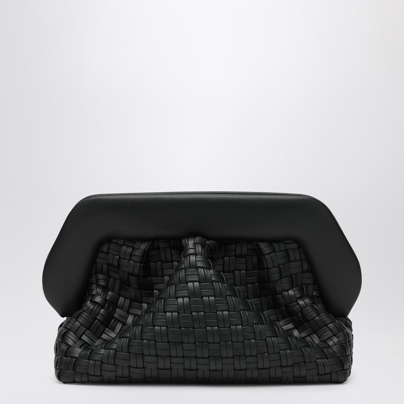 Themoire ThemoirèBlackWoven Bios Clutch Bag - Image 3