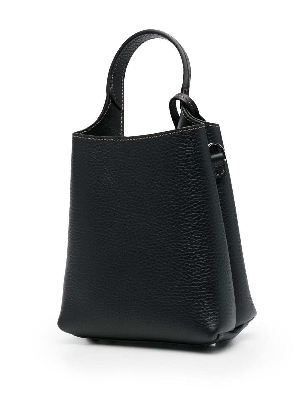 Tods トッド 'S 革のマイクロバケットバッグ - Image 3
