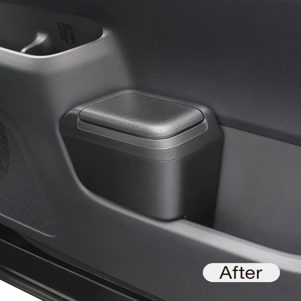 Tsuchiya Yac SY-NV14 Side Box Trash Can for the Toyota 90 Series Noah Voxy, for Driver Side