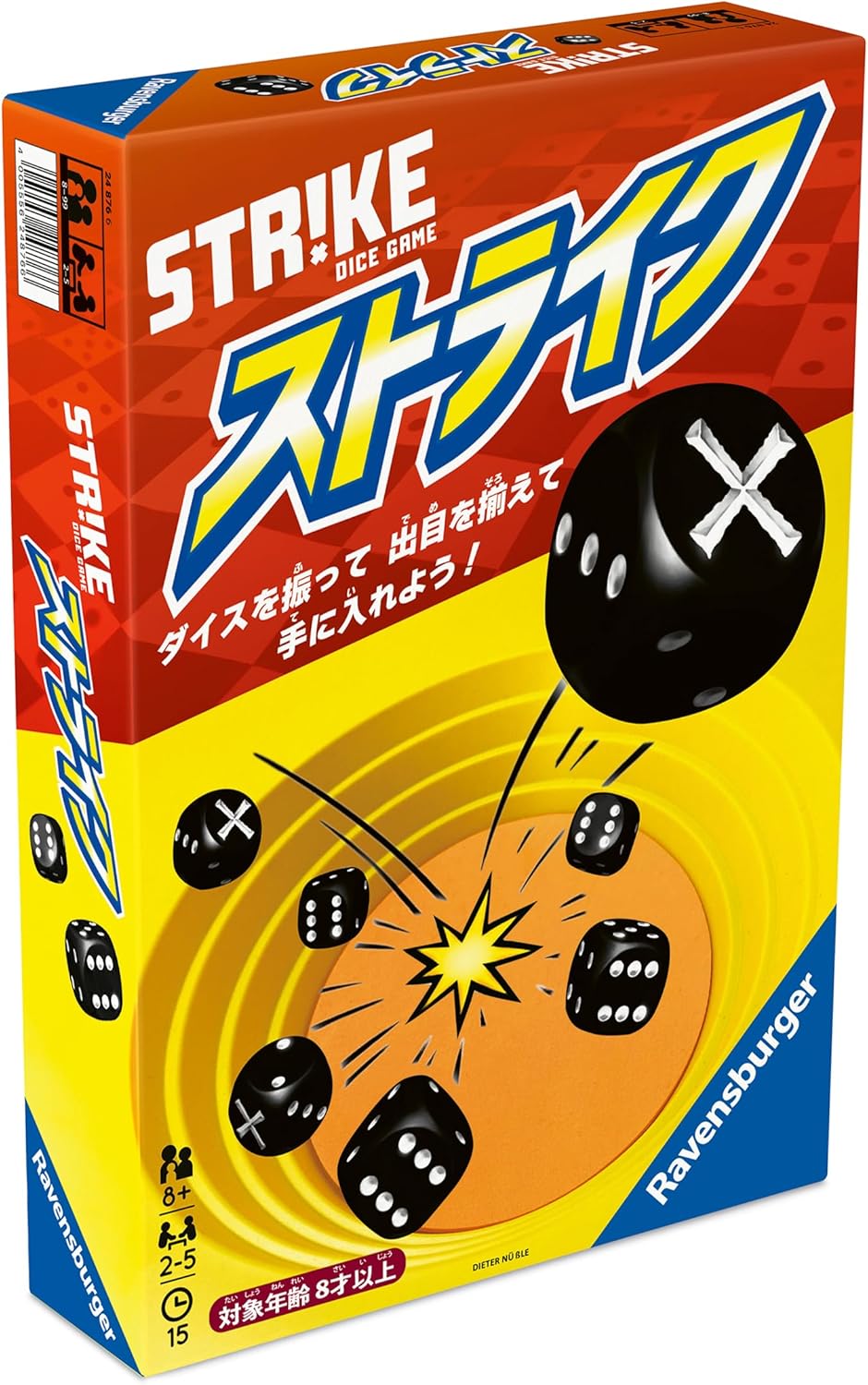 Ravensburger Board Game Strike 24876 6 【Dice Game, Table Game, Party Game, Luck Game, Gift (Birthday/Christmas)】