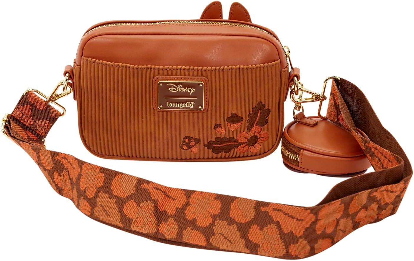 Loungefly Chip 'n' Dale - Bolso bandolera con monedero