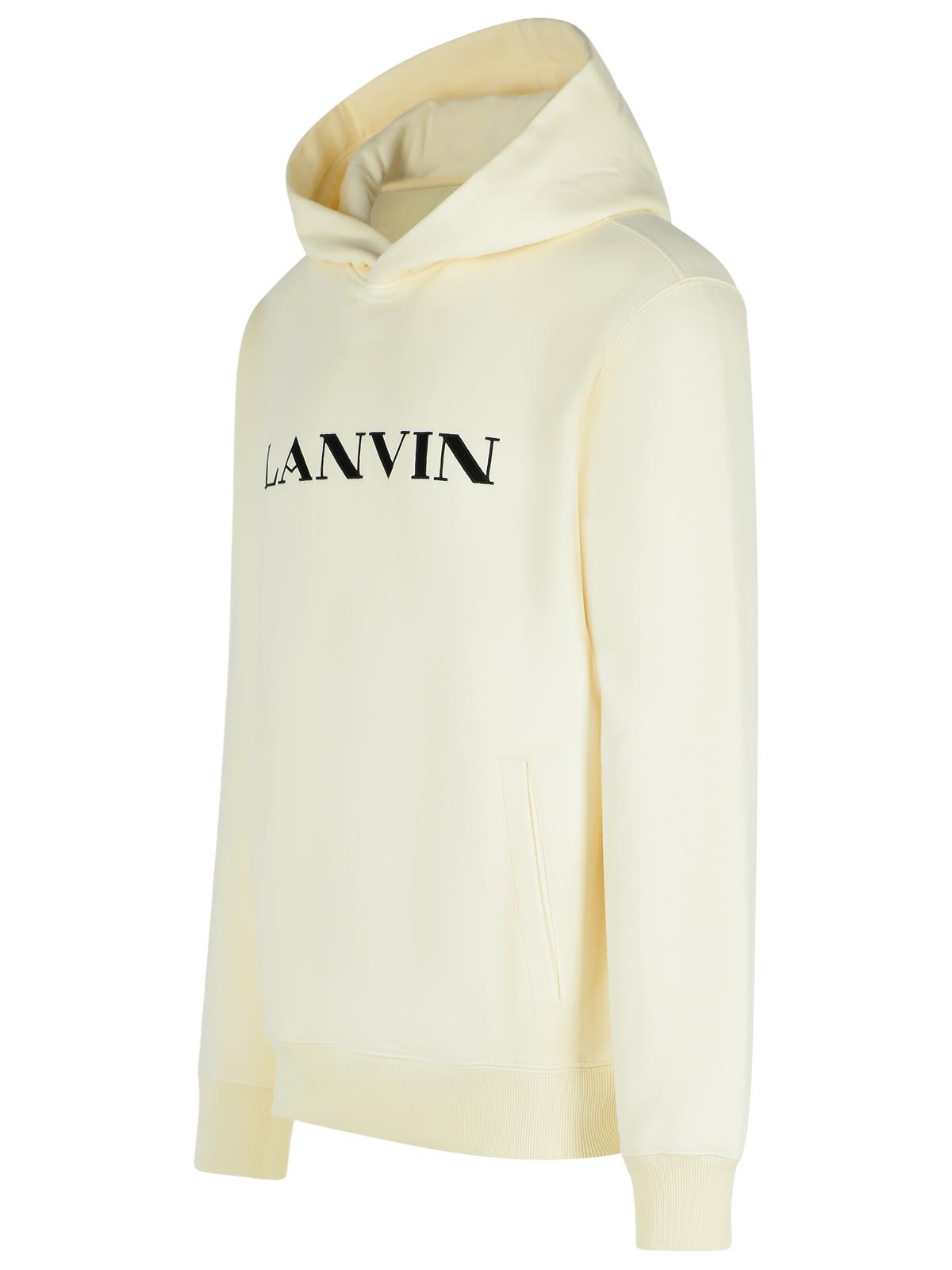 Lanvin ランバンアイボリーコットンスウェットシャツ - Image 3