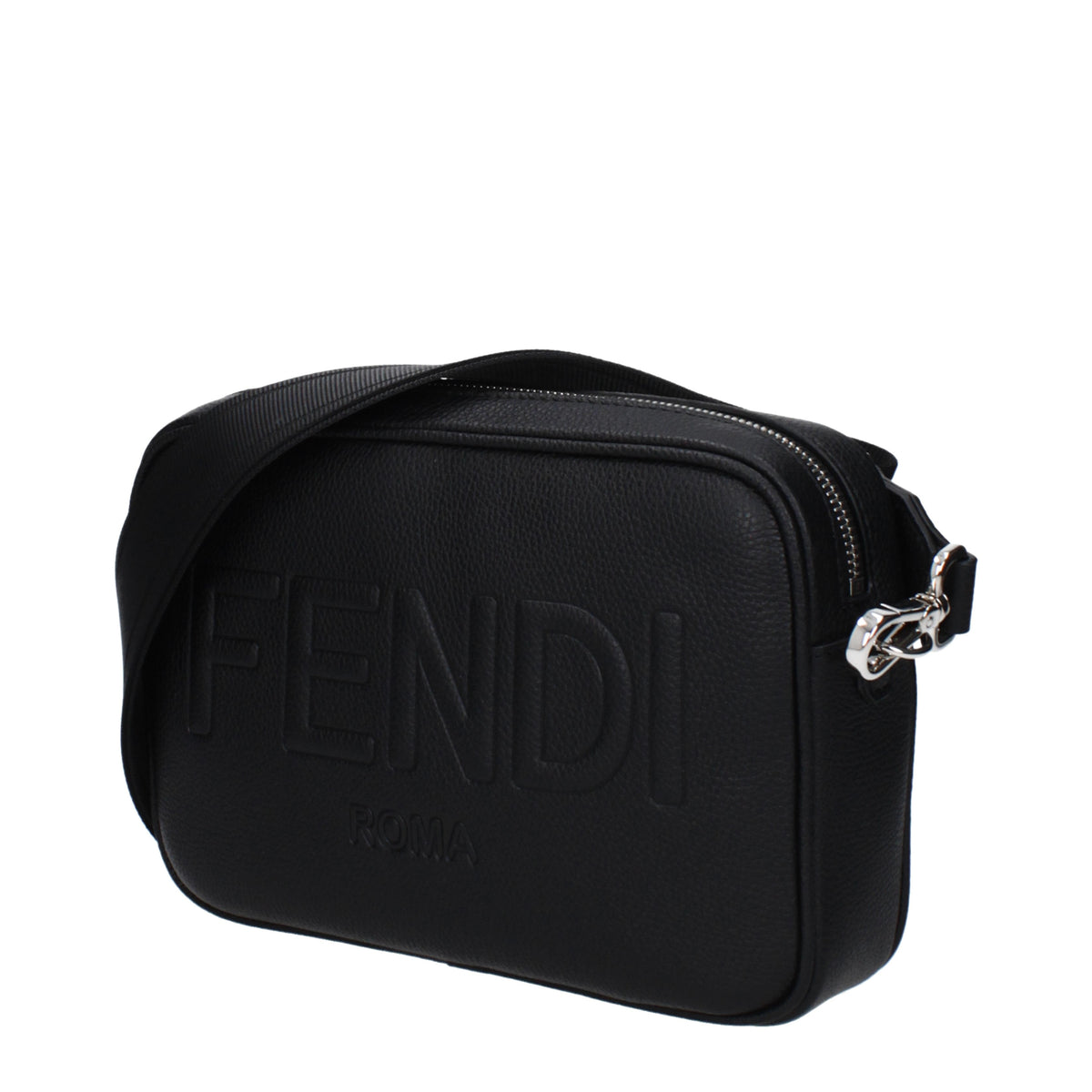 Fendi フェンディショルダーバッグメンズレザーブラック - Image 3