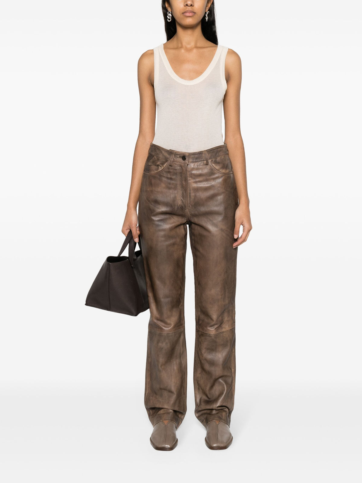 Lemaire レメールのシームレスリブタンクトップ - Image 3