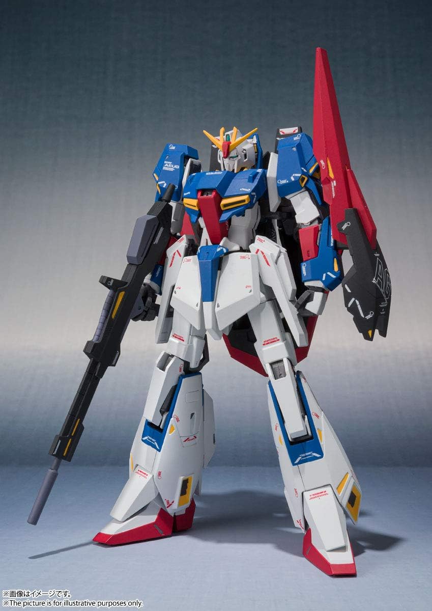 BANDAI SPIRITS Metal Robot Spirits (Ka signature) Mobile Suit Z Gundam Side MS Z Gundam Approx. 5.5 inches (140 mm), ABS & PVC & Die Cast Painted Action Figure 185700