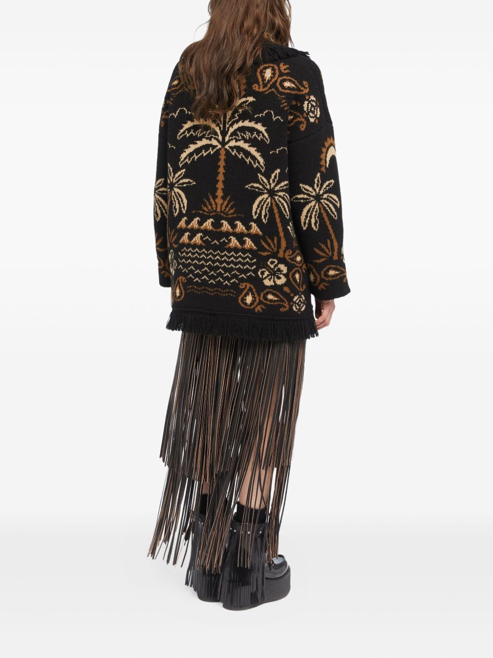 Alanui エデンウールとカシミアカーディガンのアランイの垣間見る - Image 3