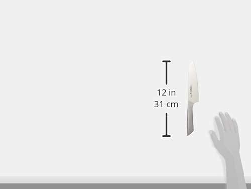 Shimomura Industrial Neo Verdun NVD-01 Santoku Knife, 6.5 Inches (165 mm), Molybdenum Vanadium Steel, Dishwasher Safe, Made in Tsubame-Sanjo, Niigata, Japan