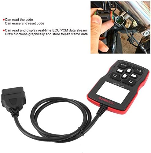 Motorcycle Scanner OBD2 Diagnostic Tool Engine Fault Code Reader Diagnostic Scan Tool OBD2 Code Reader Suzuki for Honda for Yamaha Car Diagnostic Tool