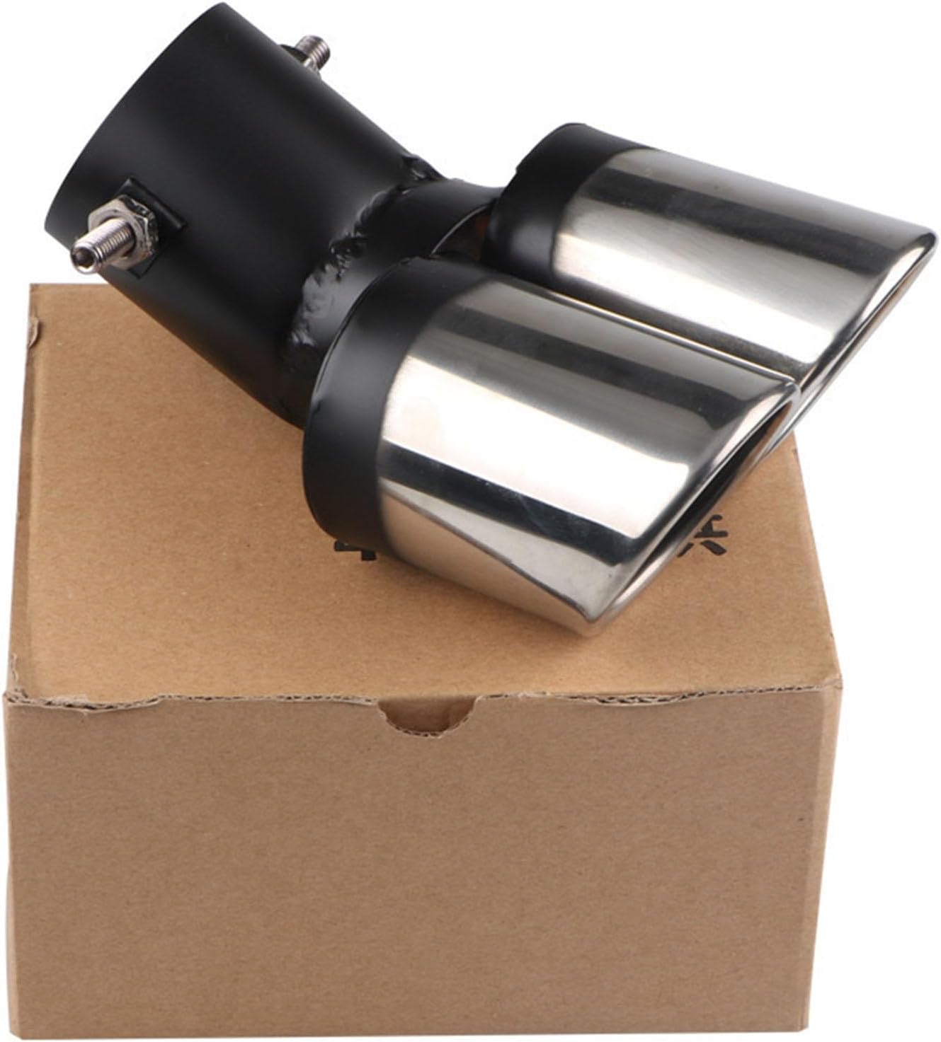 Muffler Cutter, Compatible with Toyota Corolla Cross 10 Series, Corolla Cross Muffler Cutter, Car Tailpipe, Custom, Exhaust Pipe, Exterior Parts, Stainless Steel, Painting Process, Rust Proof