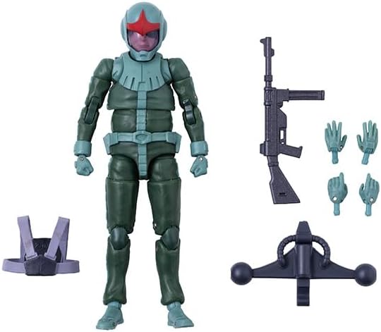 MegaHouse G.M.G. Collection 06 Mobile Suit Gundam Principality of Zeon Normal Suit Soldiers, Approx. 3.9 inches (100 mm), PVC Pre-painted Action Figure