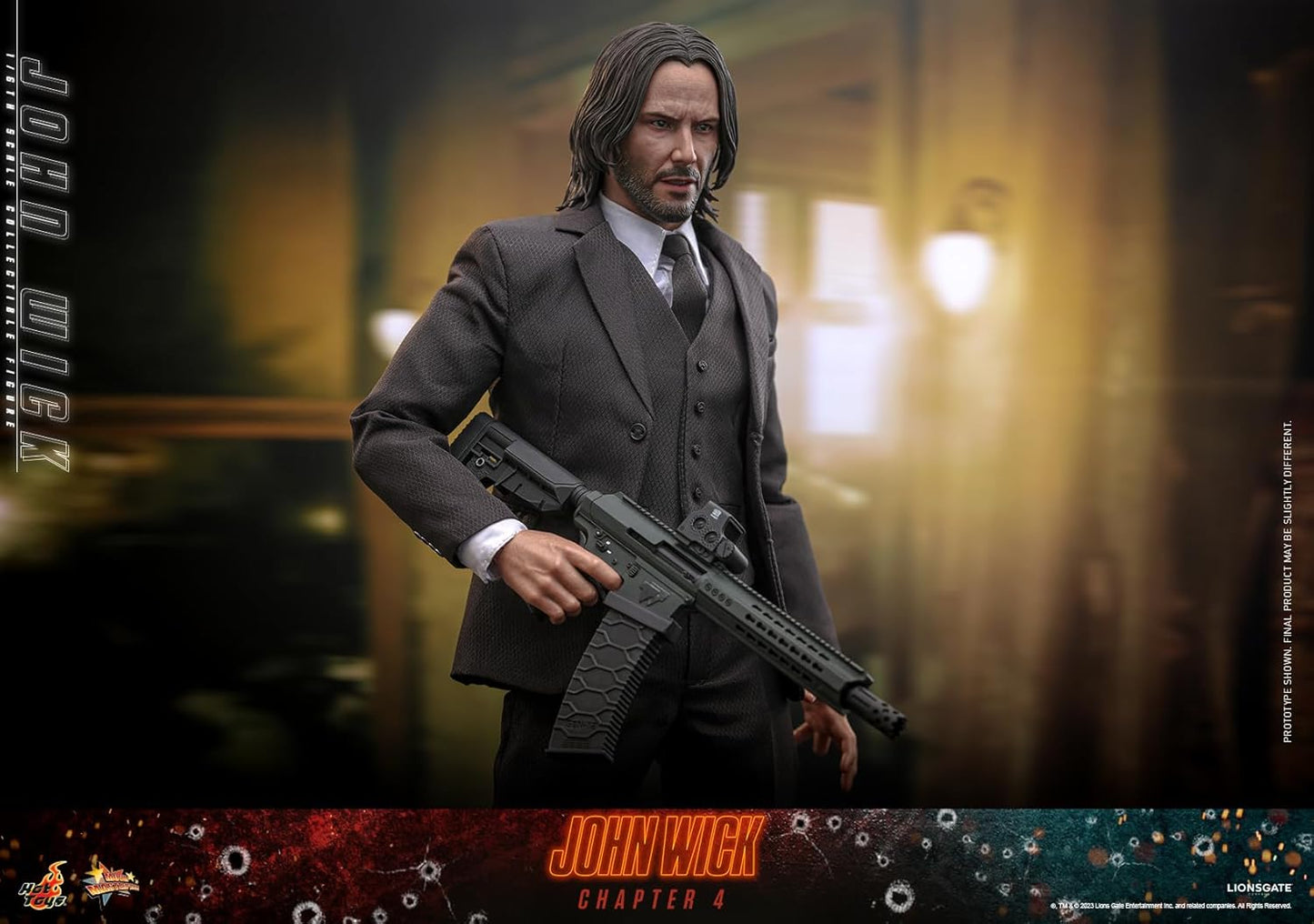 Hot Toys Movie Masterpiece John Wick: Consequence John Wick 1/6 Scale Figure
