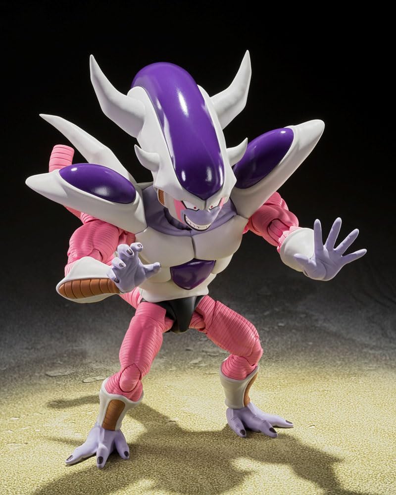 BANDAI S.H. Figuarts Freeza Third Form Approx. 5.9 inches (150 mm), ABS & PVC Pre-painted Action Figure