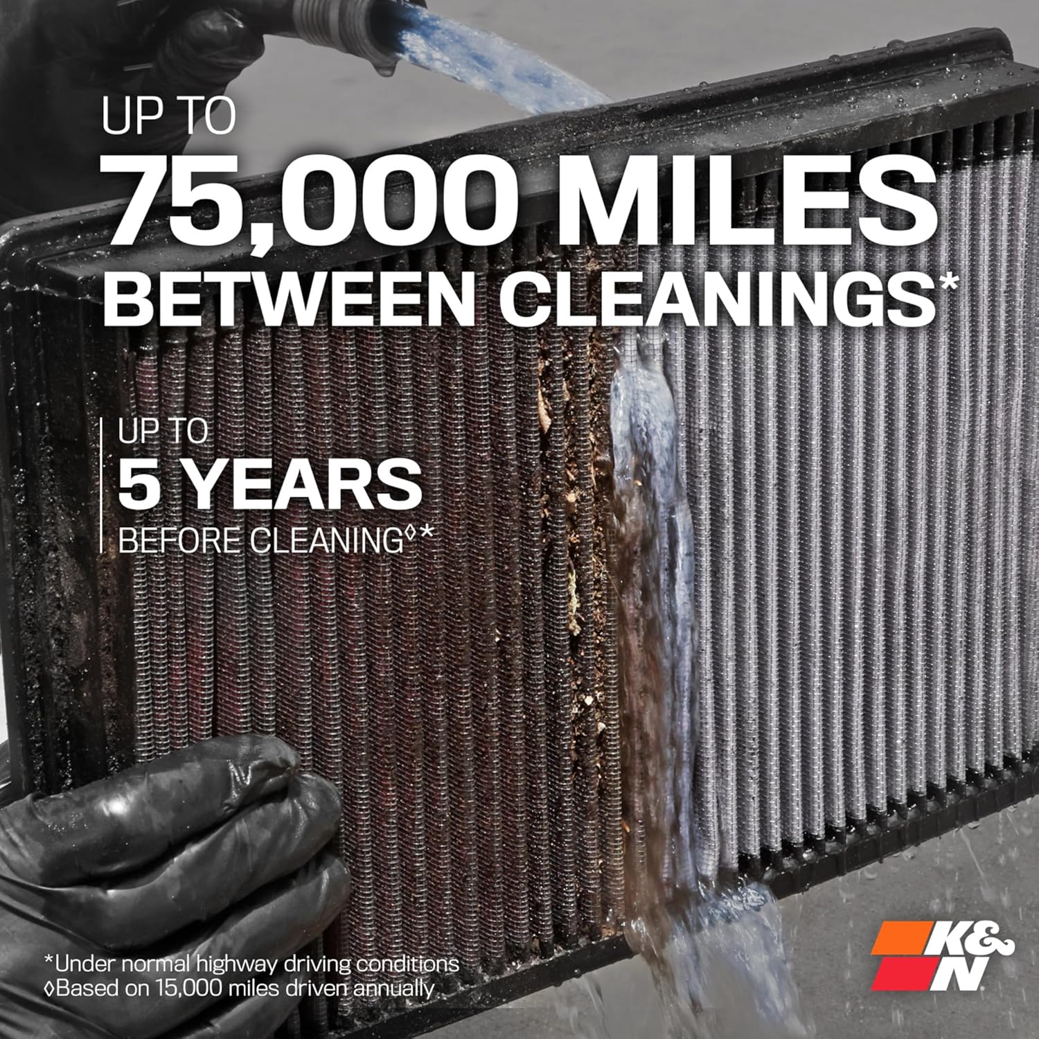 K&N Replacement Air Filter 33, Genuine