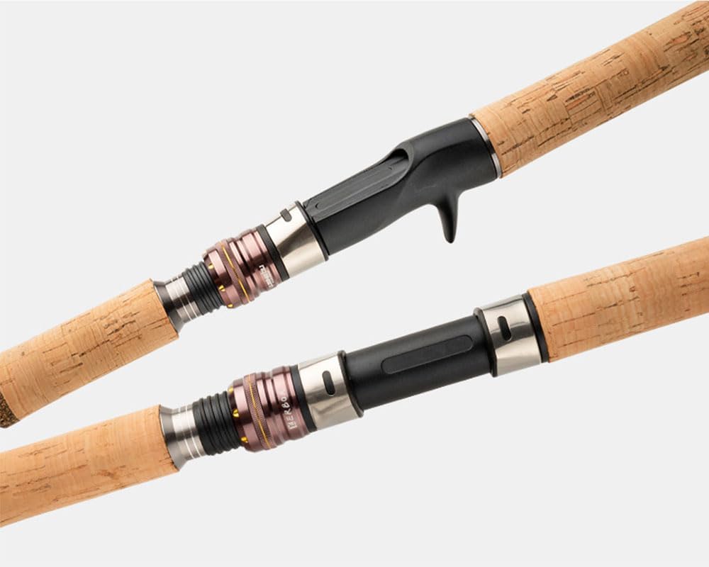 Raitoro XH Carbide Lure Rod, Carbon Fiber Fishing Rod, Casting/Spinning Rod, 2-Strand, 6.9 ft (2.28 m), Black/Bass, Octopus, Ragyo, Catfish