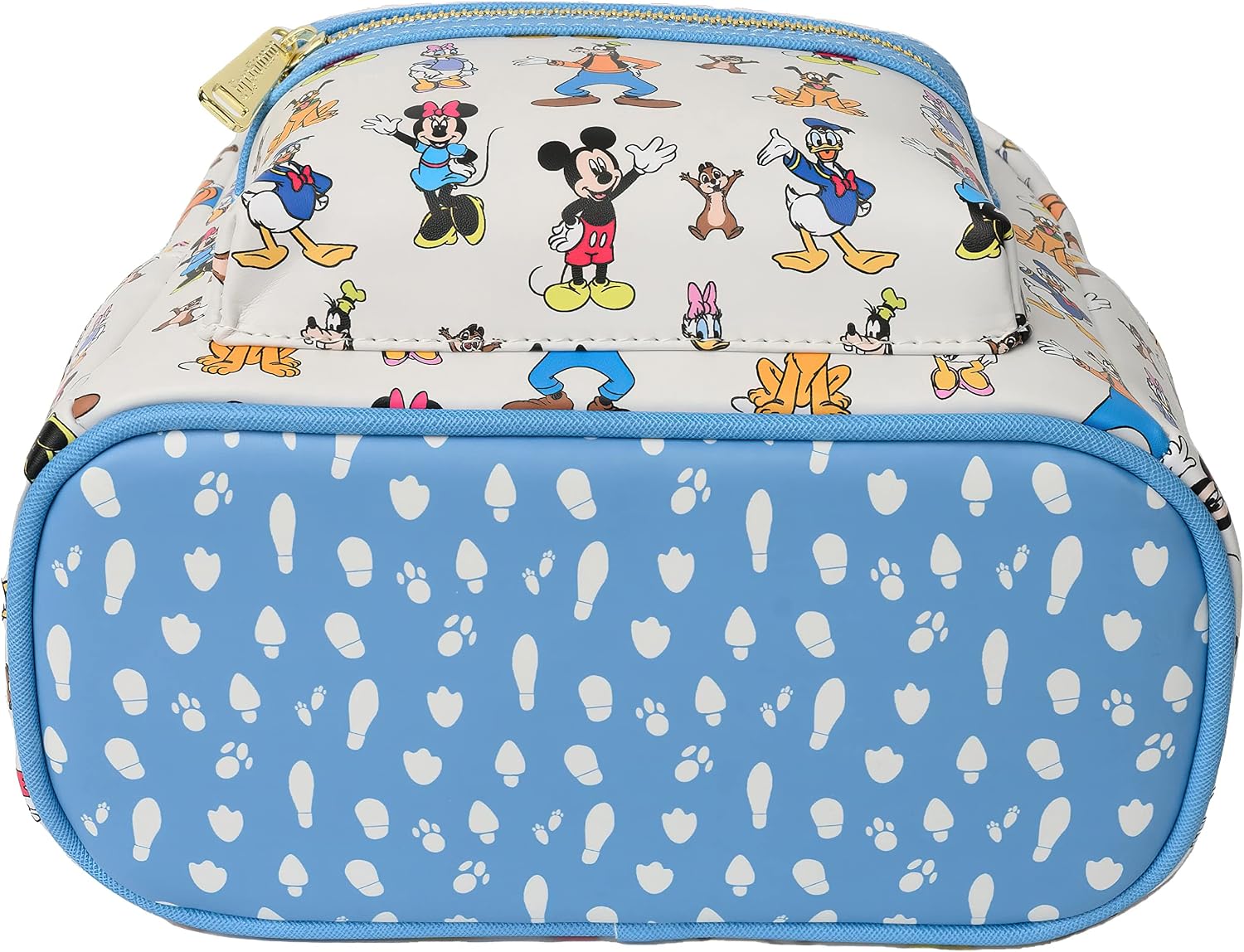 Loungefly Disney - Mochila para mujer, diseño de Mickey Minnie Mouse hacia adelante y hacia atrás
