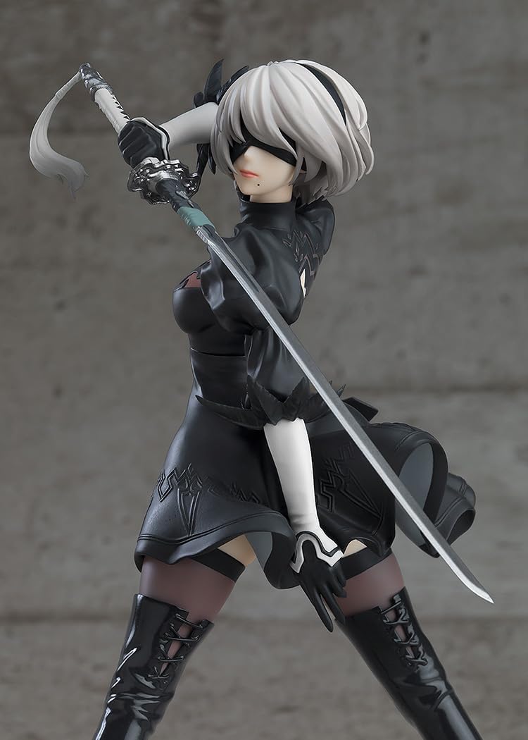 POP UP PARADE NieR Automata Version 1.1a 2B (YoRHa No.2 Type B), Non-scale, Plastic, Pre-painted Complete Figure