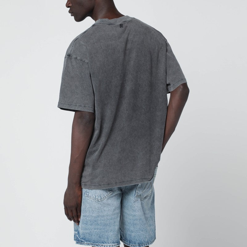 Represent Represent ヴィンテージ グレー クルーネック T シャツ - Image 3