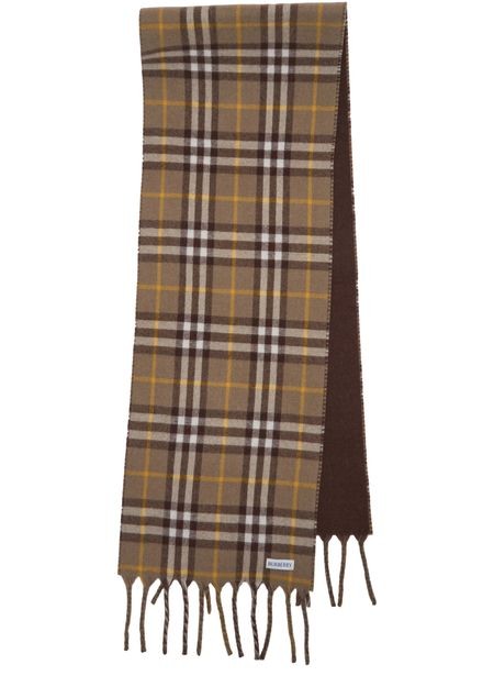 BURBERRY Cashmere scarf with EKD crest - Image 3