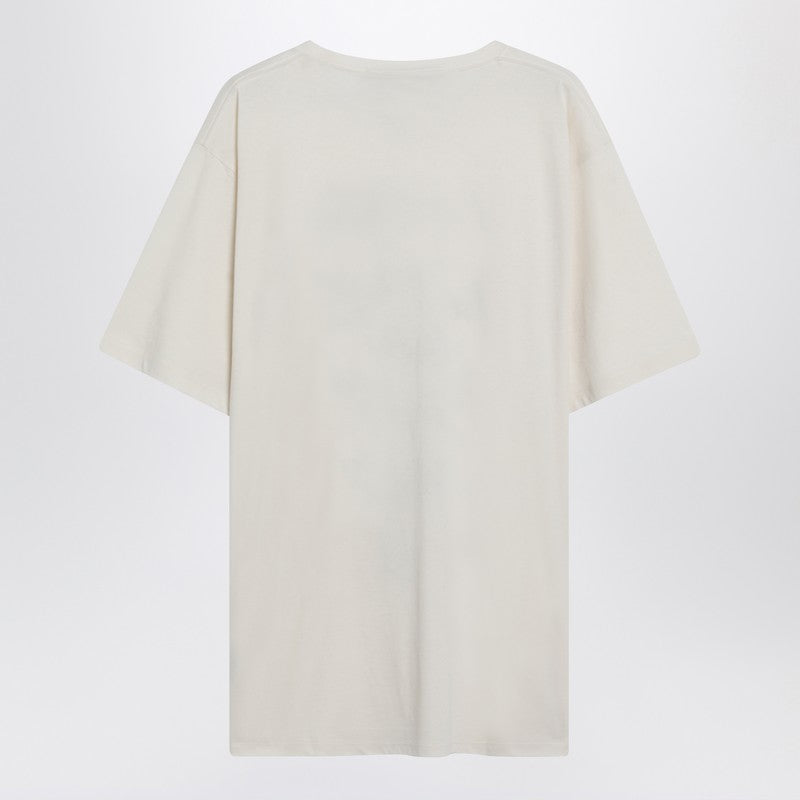 Valentino ヴァレンティノ アイボリー ル シャ ドゥ ラ メゾン アイコン ミューズ アンチ ヒーロー T シャツ - Image 3