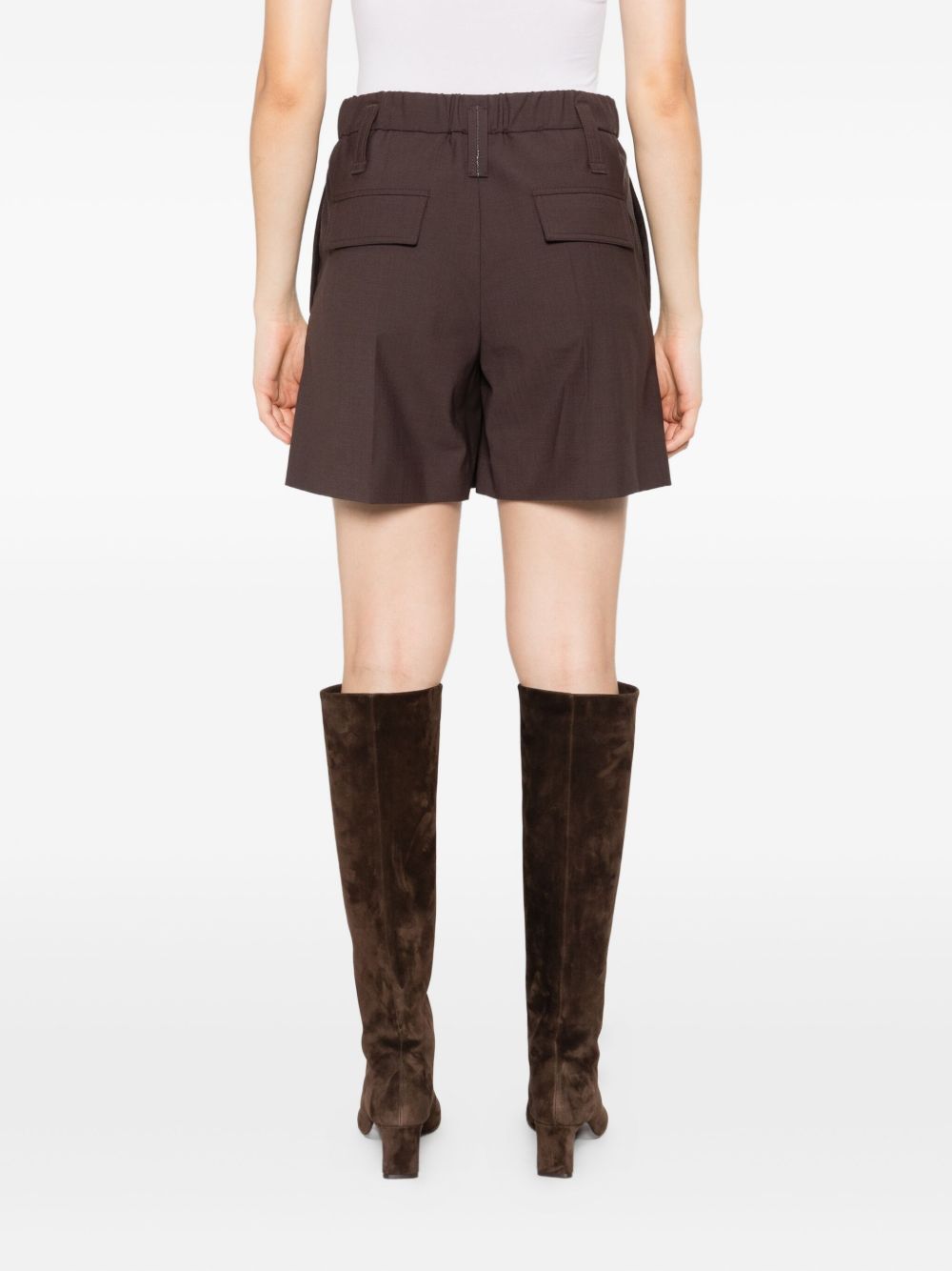 Brunello Cucinelliウールブレンドショーツ - Image 3