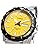 Casio MTD-125 Series Standard Men's Quartz Wristwatch, Water Resistant to 10 ATM, Yellow MTD-125D-9AV, Bracelet Type