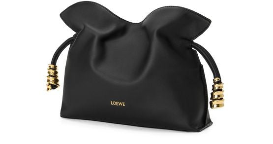LOEWE Mini Flamenco nappa calfskin clutch - Image 3
