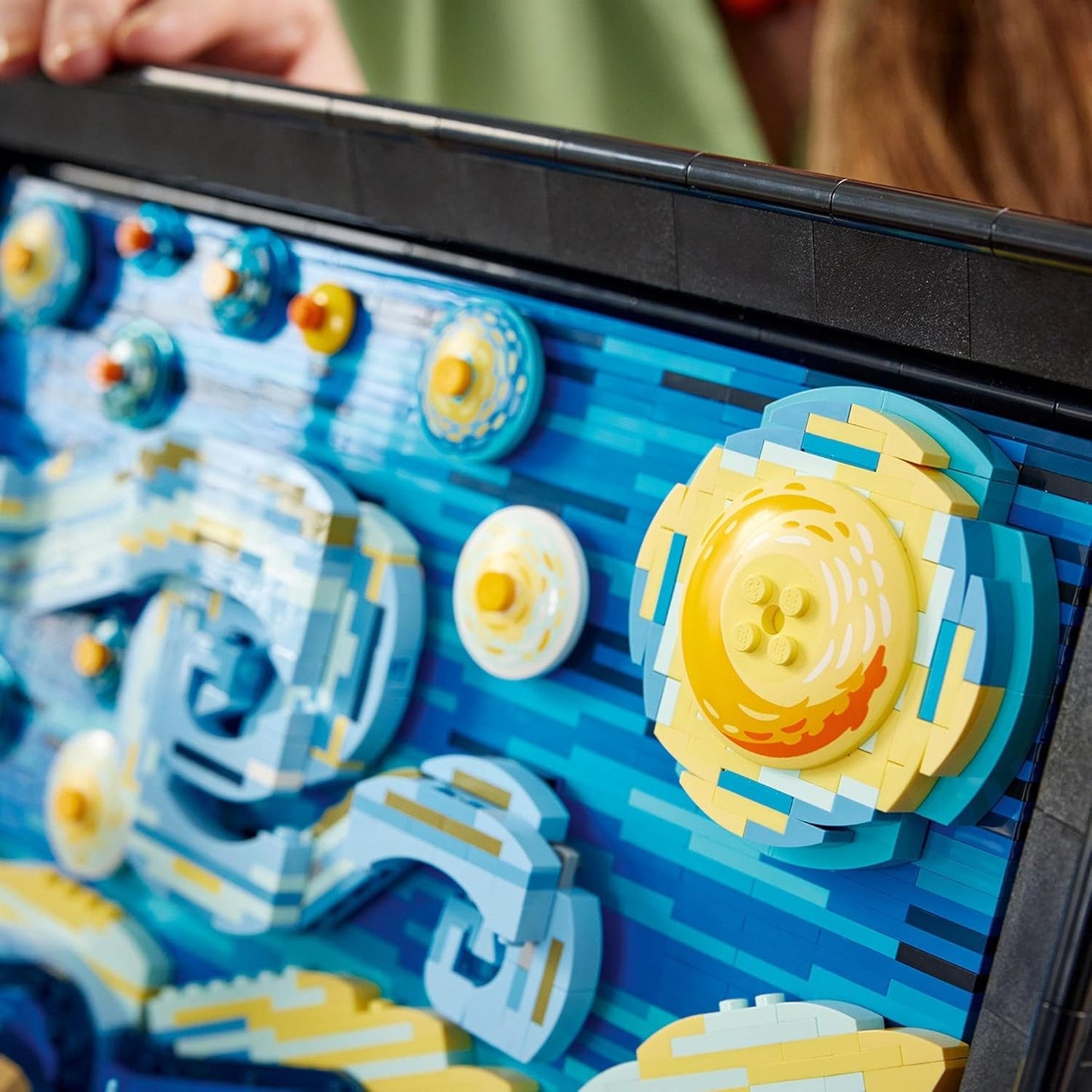 LEGO Ideas Van Gogh "Starry Night" 2316 Piece Toy Toy Birthday Christmas Present Blocks Mother's Day Father's Day Men Women Oil Painting Art Model Art Collection Interior Fashion 21333